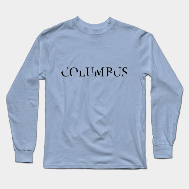 Columbus Long Sleeve T-Shirt by NAKLANT